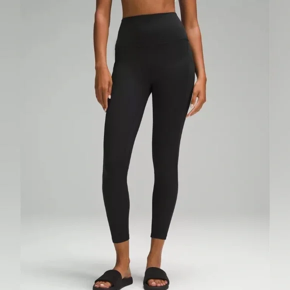 Lululemon high waist Align pant with pockets, 25”, black, size 2, EUC - Picture 1 of 10